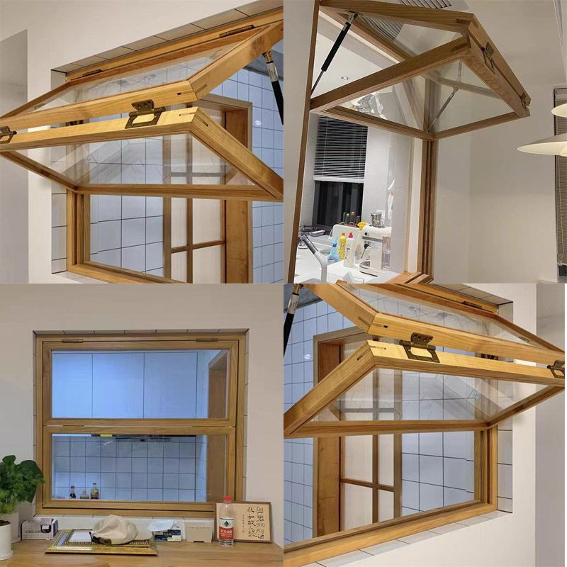 实木折叠门推拉移门厨房阳台客厅隔断卫生间卧室平开吊轨门窗(图15)