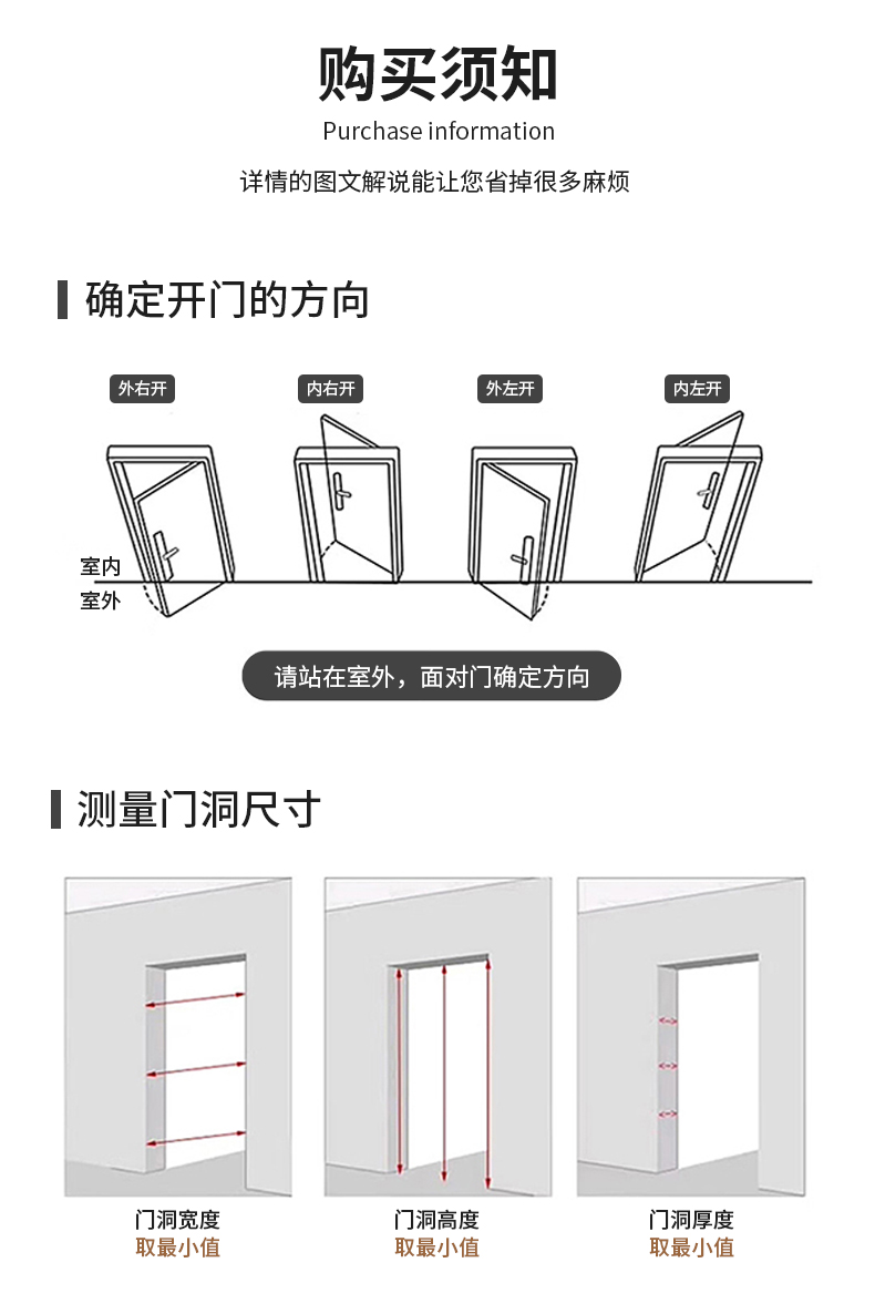 甲级防盗门进户门家用轻奢简约新国标4级入户门单双对开门子母门(图23)