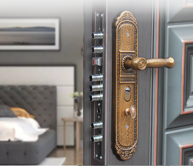 甲级防盗门家用入户门安全出租房室内大门进户外门单开钢质工程门(图20)