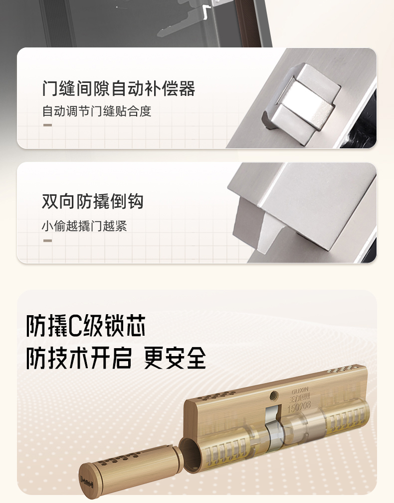 WL王力安全防盗门入户门进户门子母门别墅大门25年新款防盗门A050(图25)