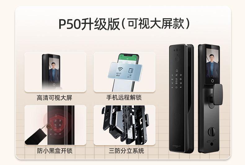 WL王力安全防盗门入户门进户门子母门别墅大门25年新款防盗门A050(图44)