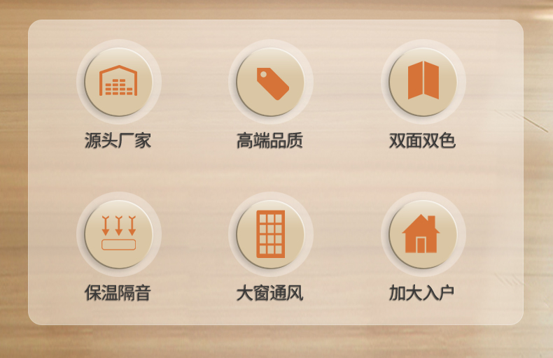 领赞防盗门家用进户门双色通风门窗安全门入户门门中门子母门大门(图7)