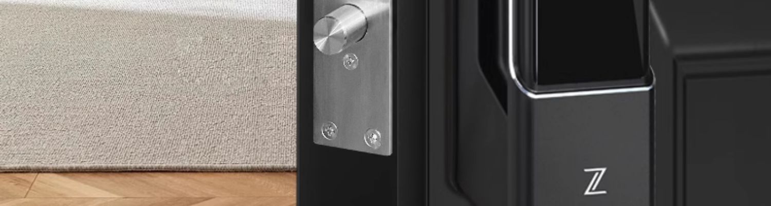 领赞防盗门家用进户门双色通风门窗安全门入户门门中门子母门大门(图20)