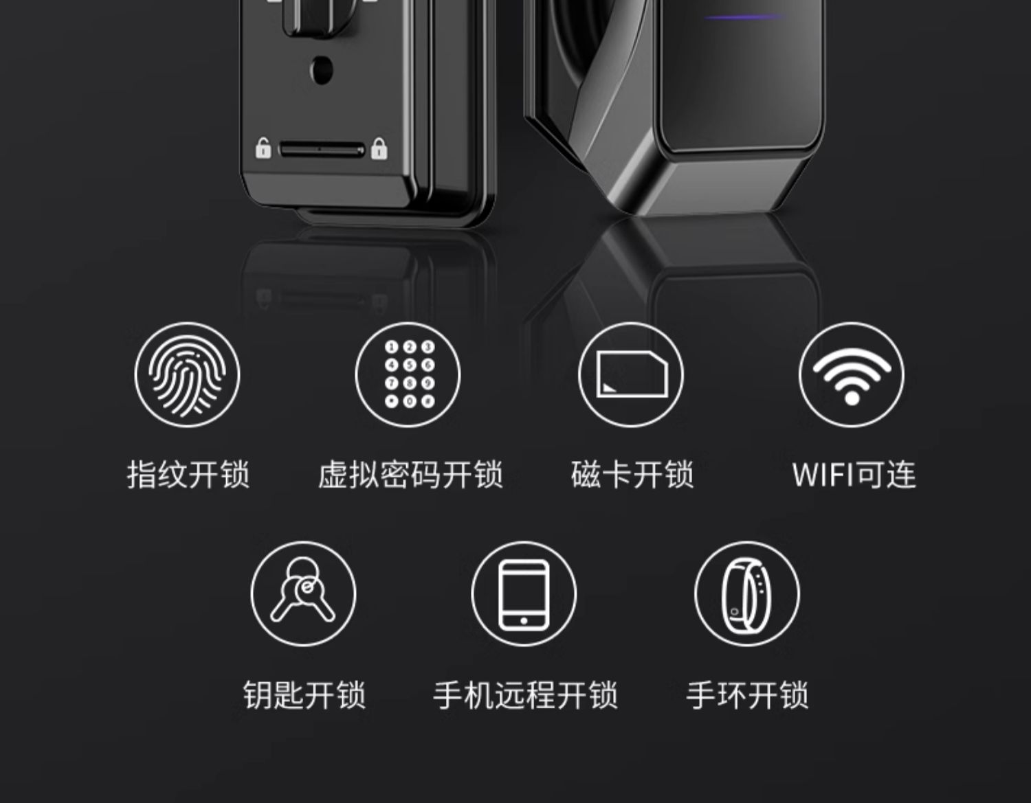 领赞防盗门家用进户门双色通风门窗安全门入户门门中门子母门大门(图38)