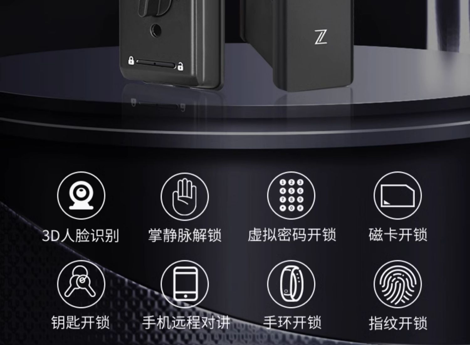 领赞防盗门家用进户门双色通风门窗安全门入户门门中门子母门大门(图44)