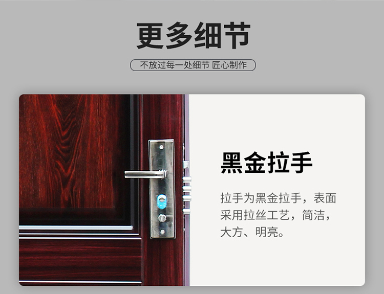 防盗门进户门家用入户门室内外出租房农村大门钢质阳台工程单开门(图19)