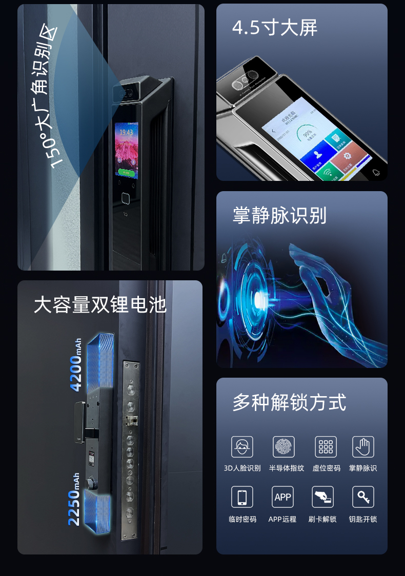 新品挺固甲级防盗门通风门入户门进户门庭院大门通风窗门子母门(图28)