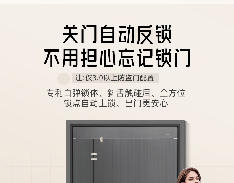 WL王力防盗门入户门进户门高端定制别墅大门24年新款防盗门A100(图23)