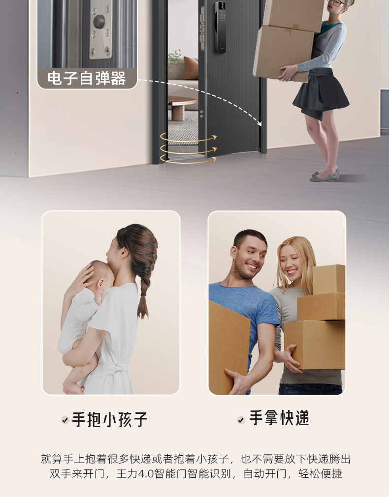 WL王力防盗门入户门进户门高端定制别墅大门24年新款防盗门A100(图35)