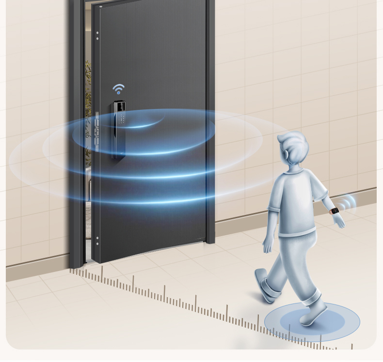 WL王力防盗门入户门进户门高端定制别墅大门24年新款防盗门A100(图33)