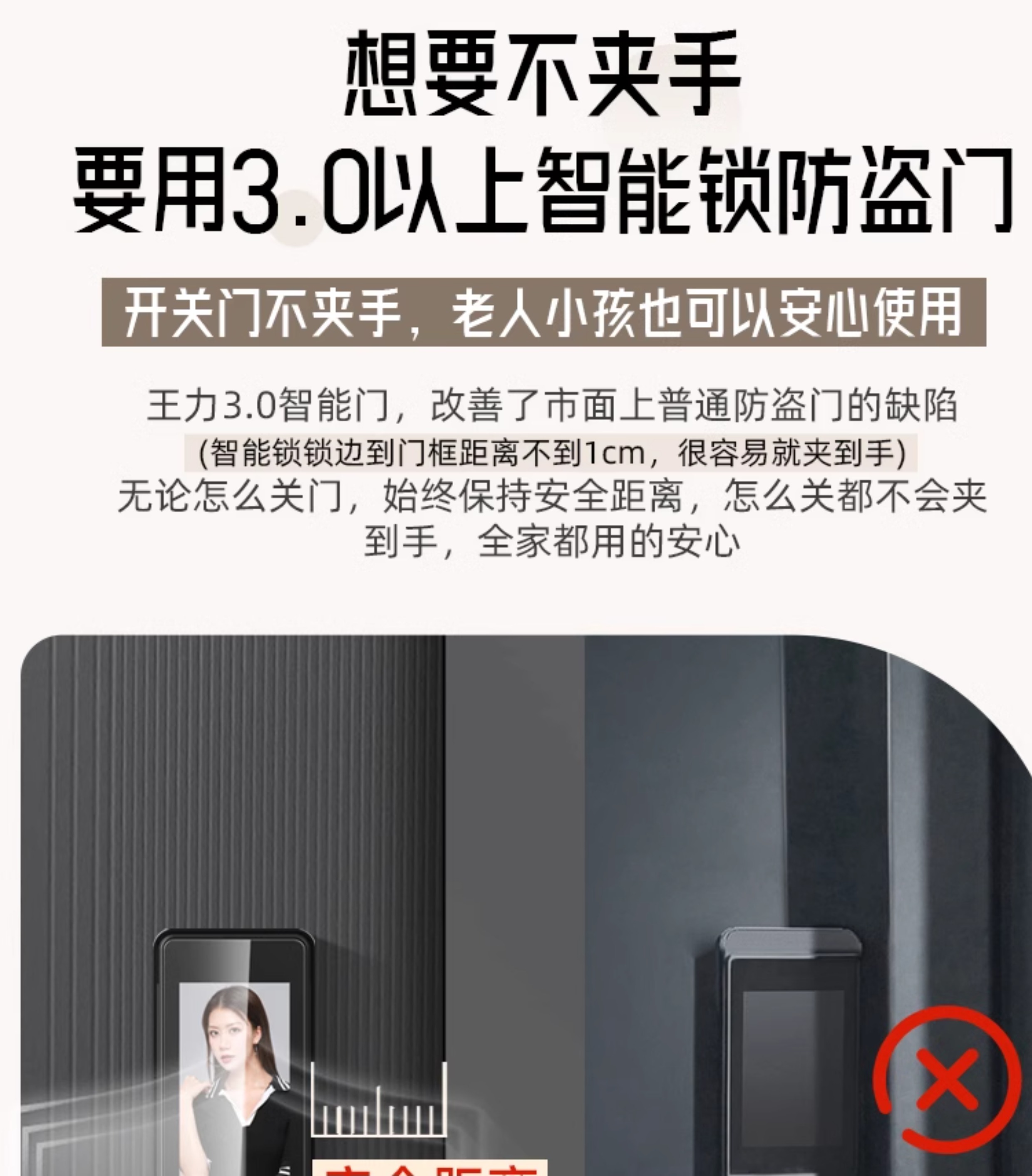 【补贴15%】WL王力防盗门进户门高端别墅大门24年新款防盗门A100(图10)