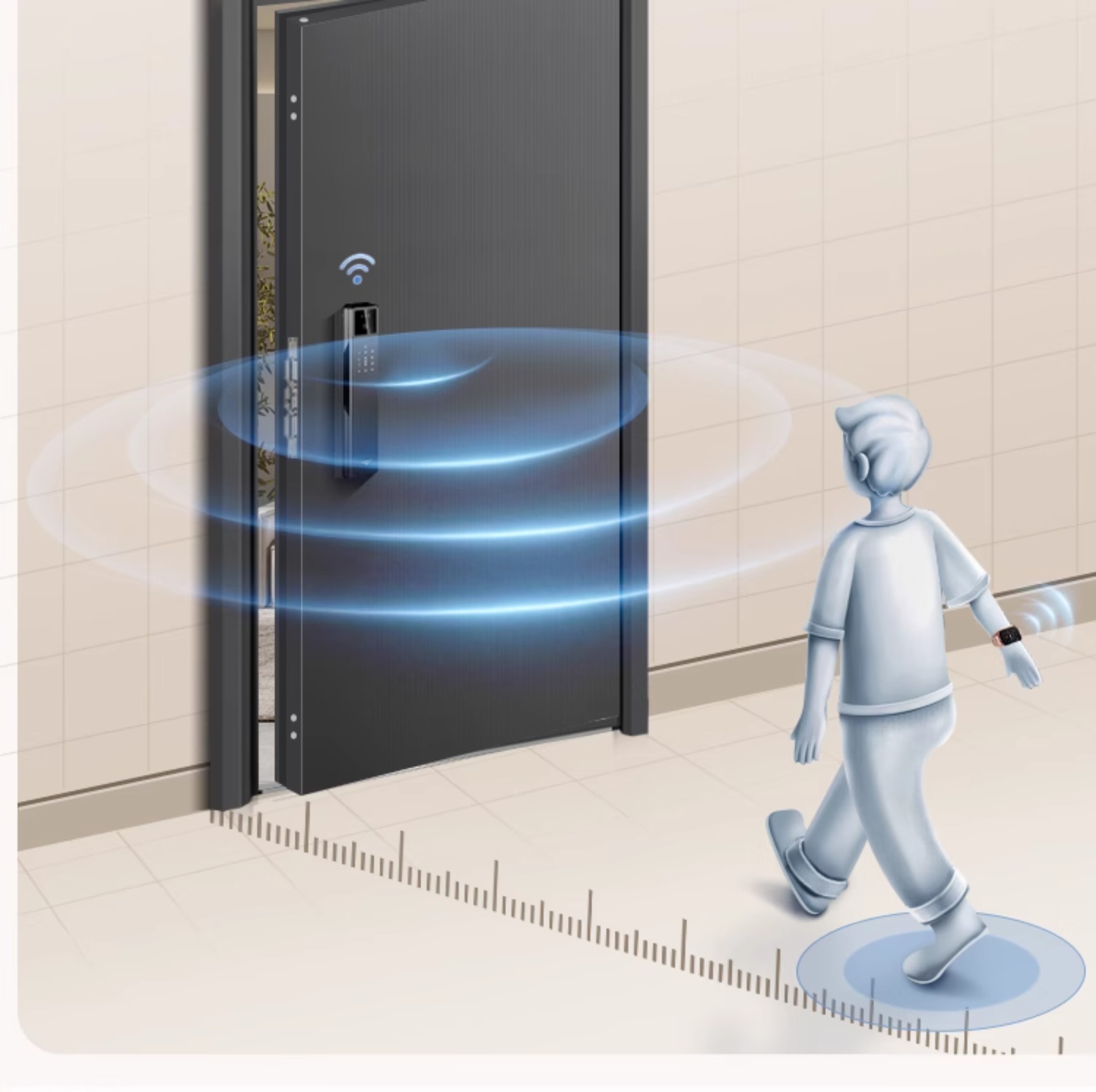 【补贴15%】WL王力防盗门进户门高端别墅大门24年新款防盗门A100(图33)