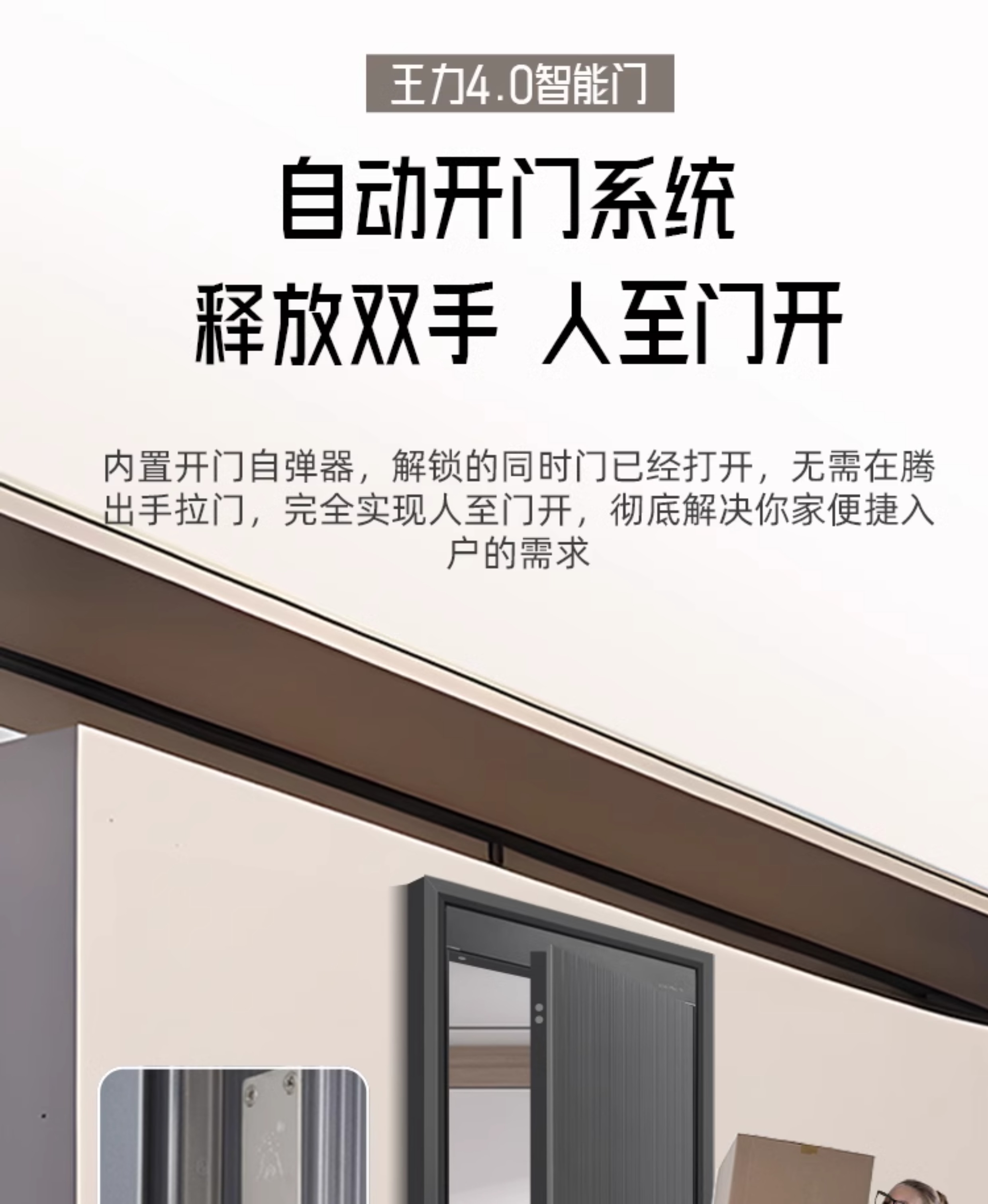 【补贴15%】WL王力防盗门进户门高端别墅大门24年新款防盗门A100(图34)