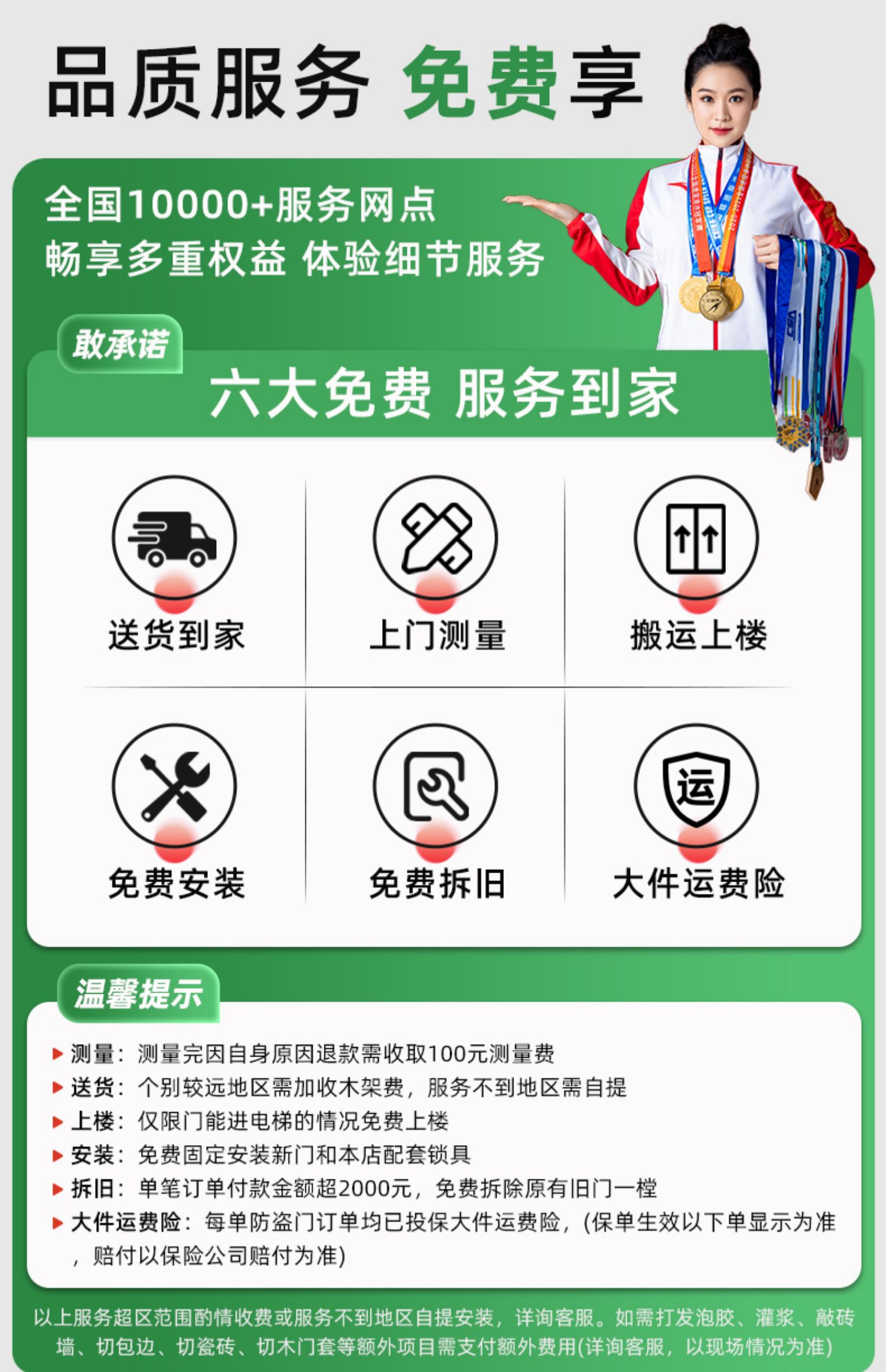 梵帝尚新国标4级防盗门家用入户门甲级防火门隔音隔热四防安全门(图1)