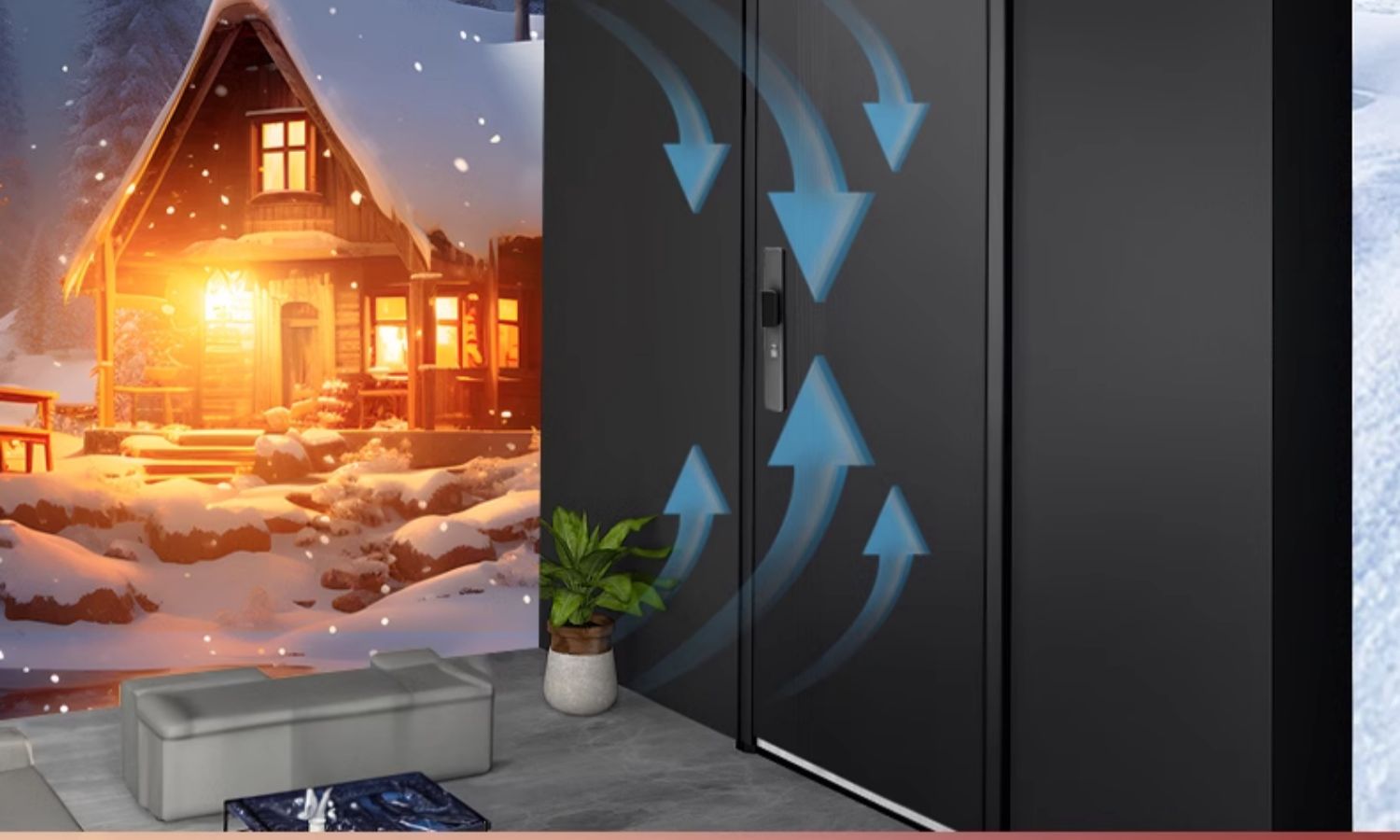 梵帝尚新国标4级防盗门家用入户门甲级防火门隔音隔热四防安全门(图25)