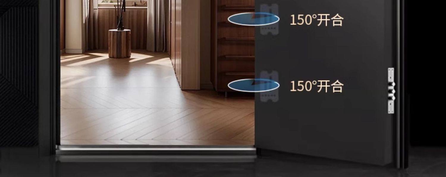 梵帝尚超甲级防盗门家用智能门锁入户门发泡隔音进户门加高子母门(图22)