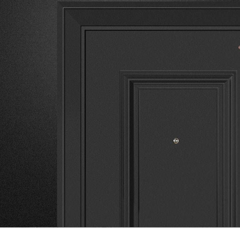 FX富新 两全齐美 黑白双色甲级防盗门定制入户门包安装子母门家用(图48)