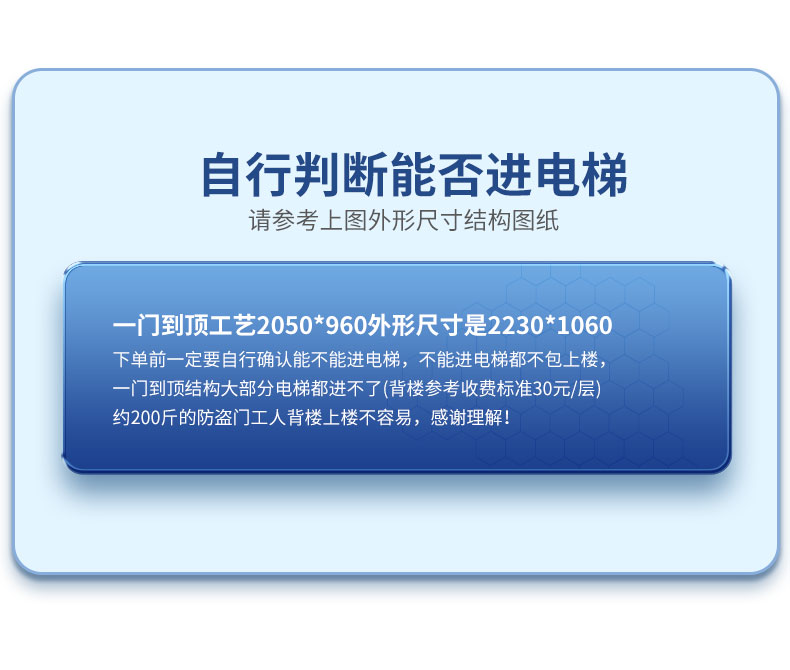 FX富新 莫兰迪 奶油风甲级防盗门加高门楣一门到顶暗铰链外开白色(图12)