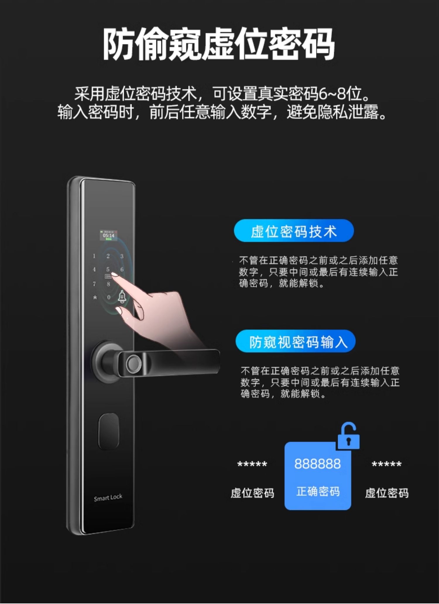 宇安盾甲级防盗门静音入户门四色木纹转印家用进户门大门智能锁(图36)