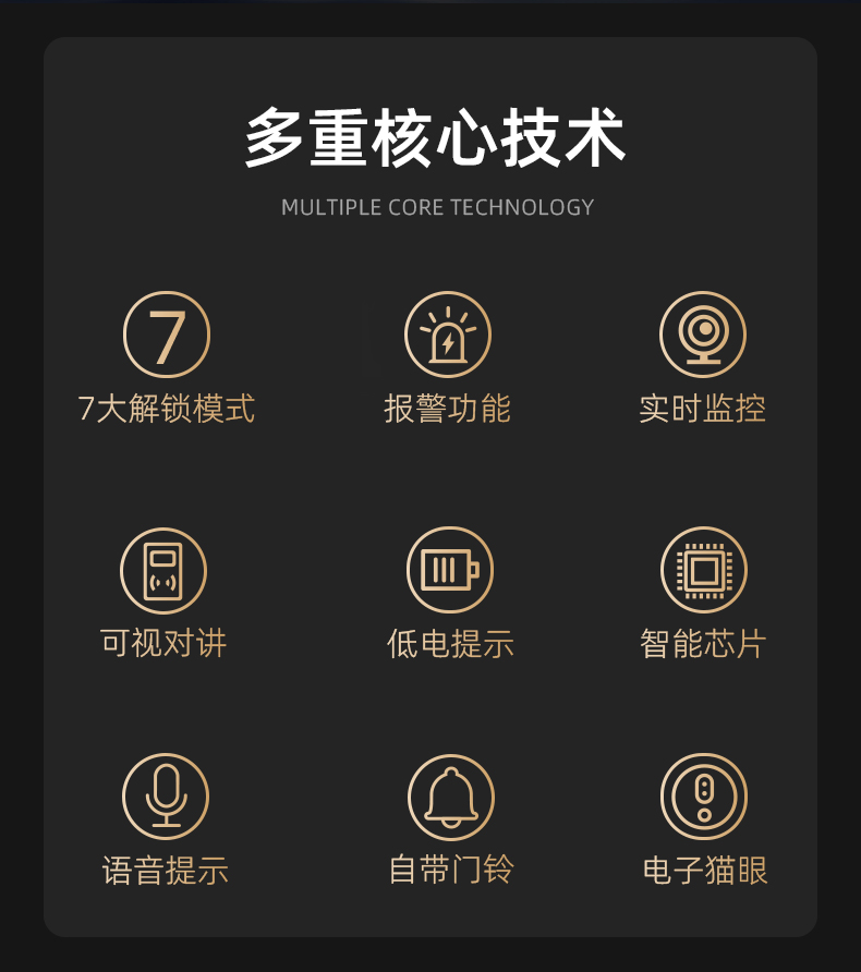 成都甲级防盗门家用进户门入户门指纹锁轻奢子母门安全门单门大门(图17)