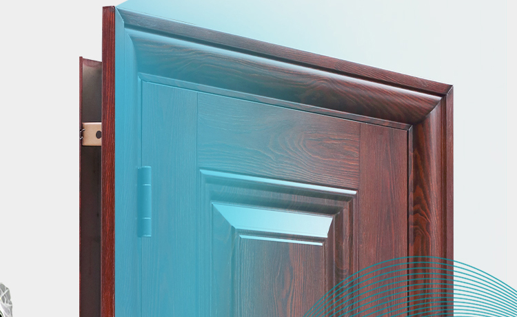 入户门防盗门进户门家用室内外出租房间农村大门钢质工程门单开门(图12)