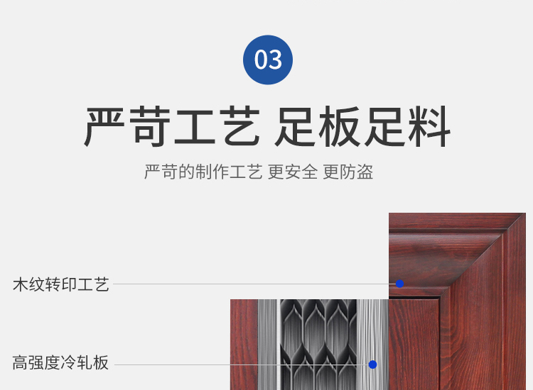 入户门防盗门进户门家用室内外出租房间农村大门钢质工程门单开门(图16)