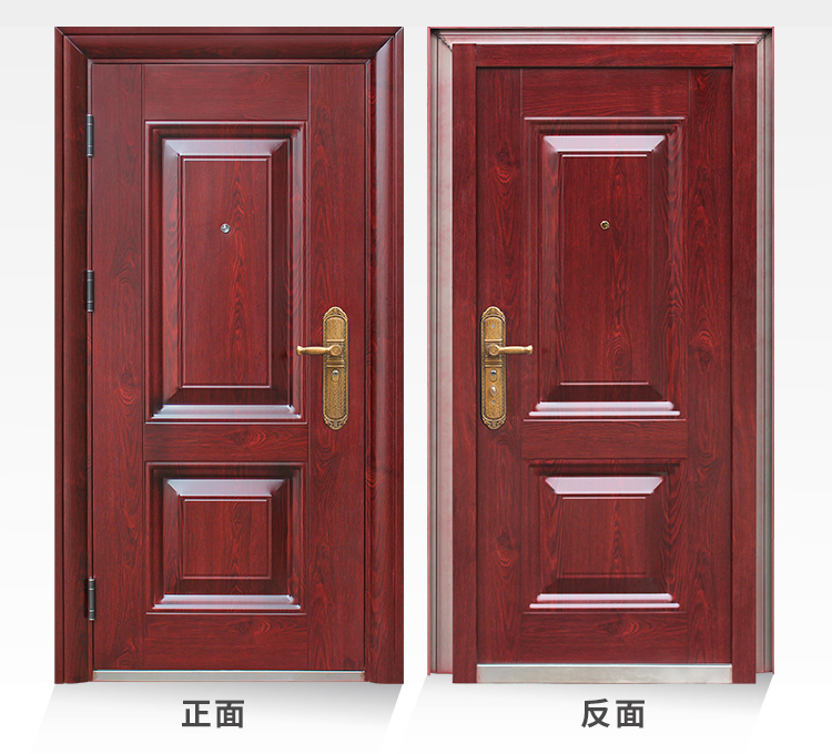 入户门防盗门进户门家用室内外出租房间农村大门钢质工程门单开门(图37)