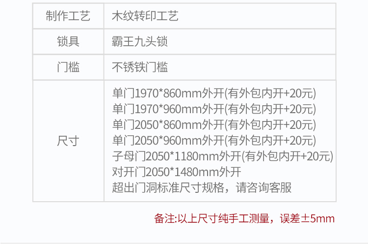 入户门防盗门进户门家用室内外出租房间农村大门钢质工程门单开门(图32)
