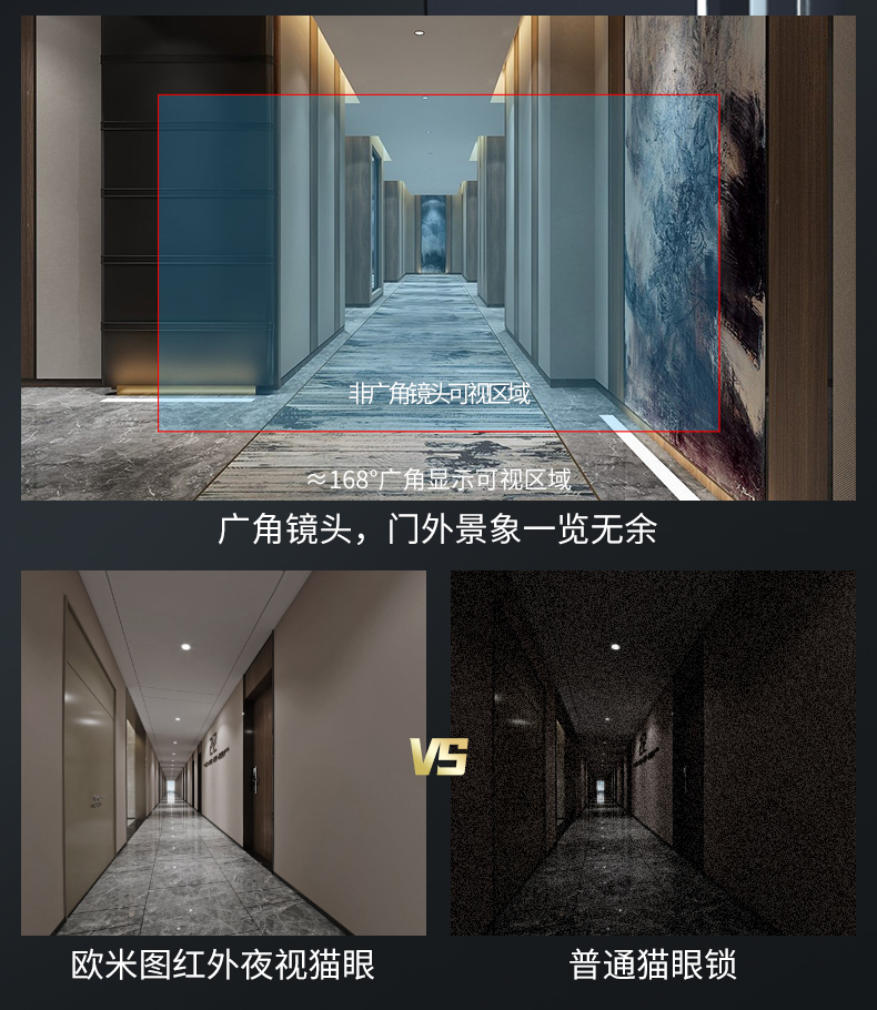 【2024款】甲级防盗门进户门轻奢锌合金全自动锁入户门平开隔音门(图24)