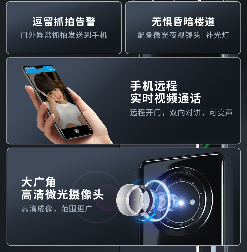 【2024款】甲级防盗门进户门轻奢锌合金全自动锁入户门平开隔音门(图23)