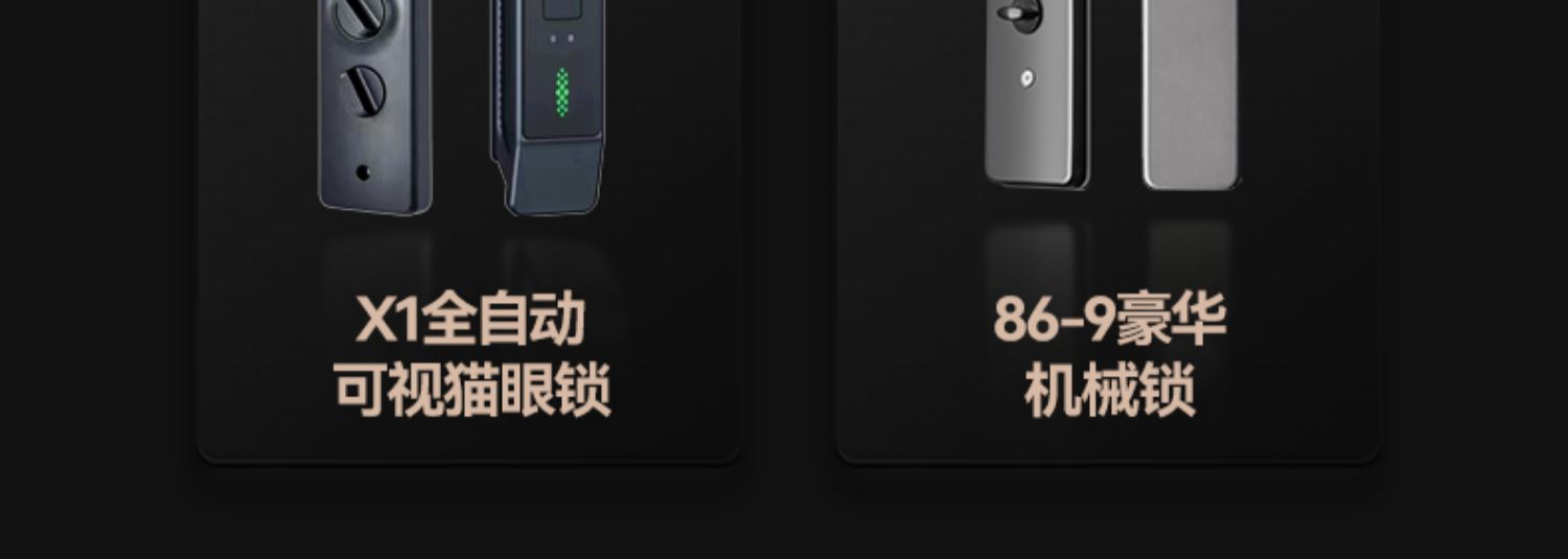 甲级防盗门进户门家用锌合金入户门智能子母门带人脸识别钢质大门(图28)