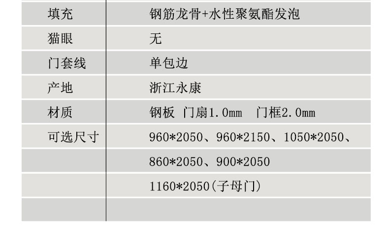 FX富新 艺品 双色甲级防盗门家用定制智能指纹锁入户大门定制灰色(图33)