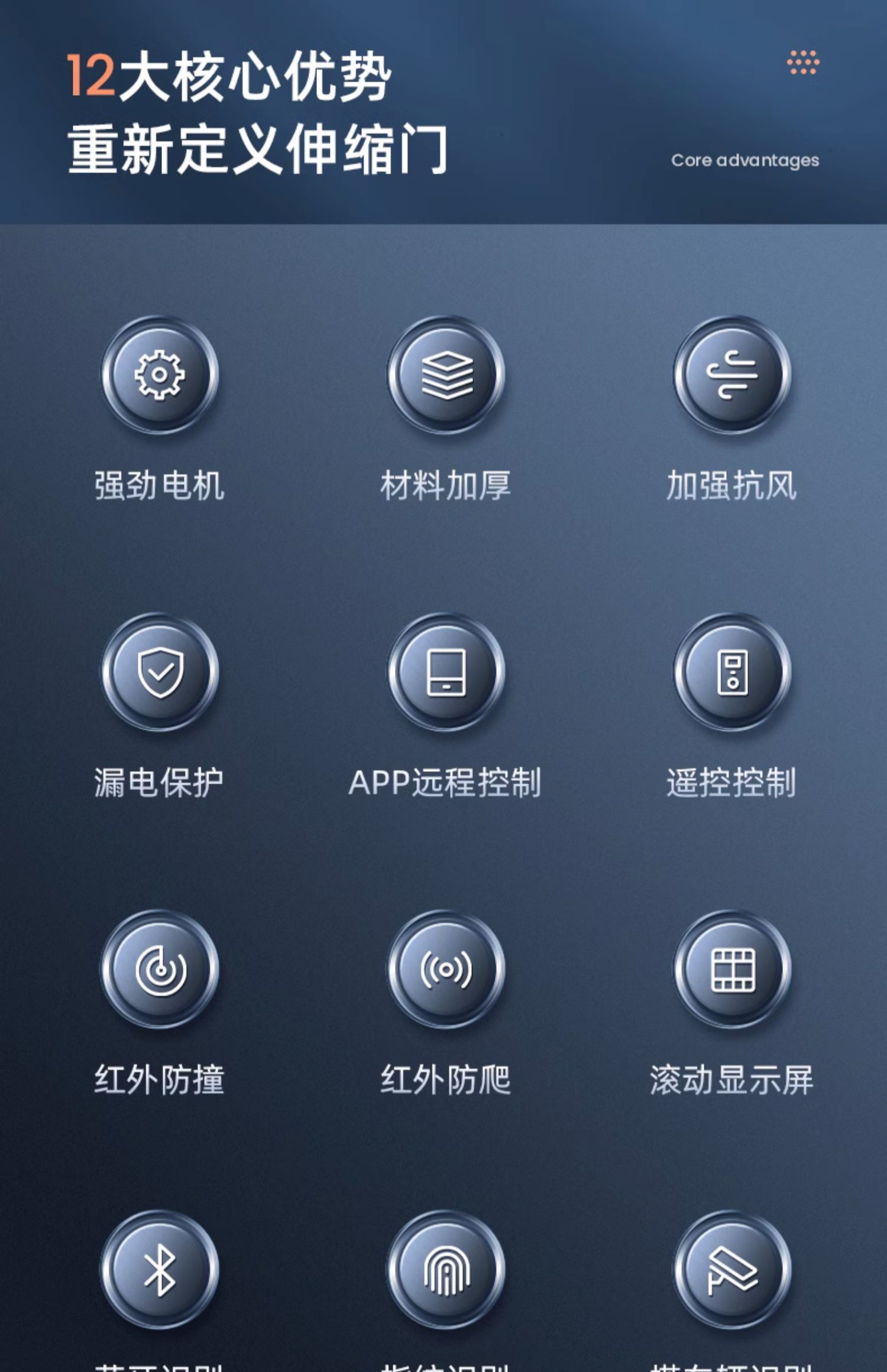 不锈钢电动伸缩门推拉平移收缩门工厂大门厂房小区工地庭院电动门(图10)