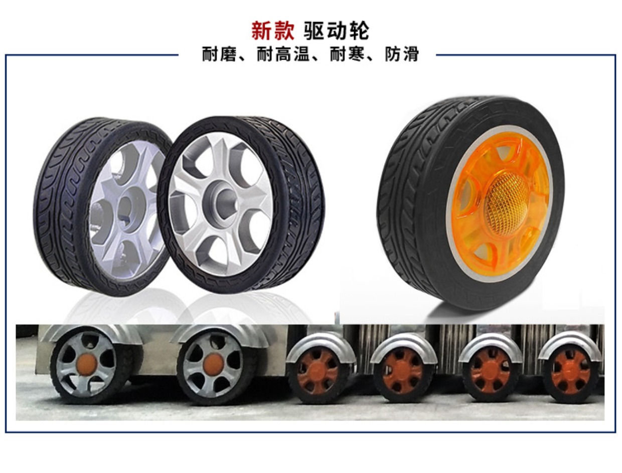 铝合金电动伸缩门304不锈钢学校工地折叠推拉门收缩遥控自动大门(图21)