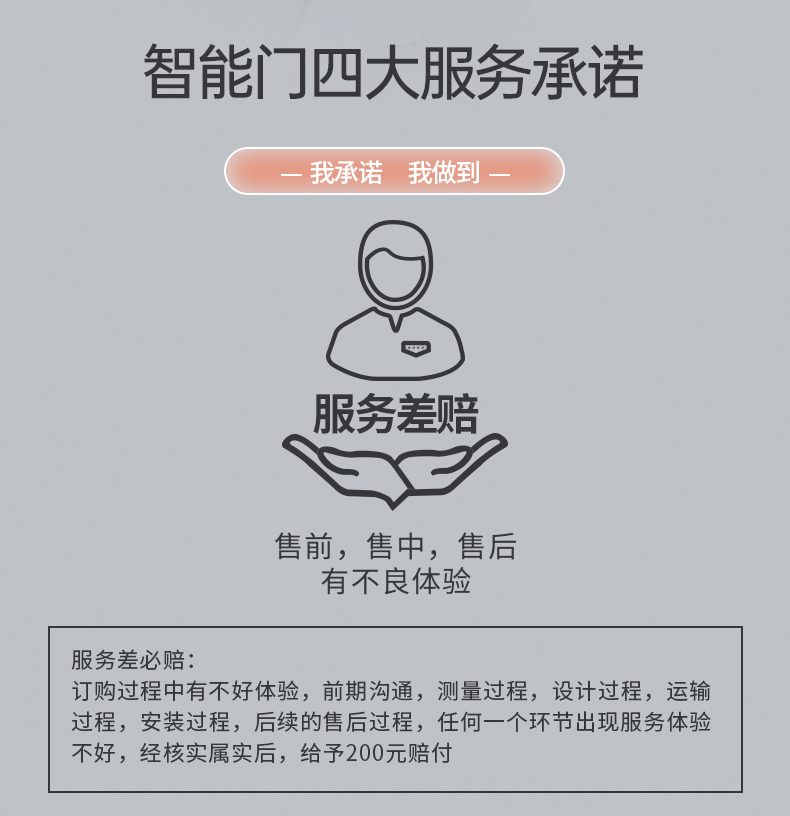 LOSDUN木纹色庭院门高端别墅户外铝艺电动平移铝合金悬浮折叠大门(图28)