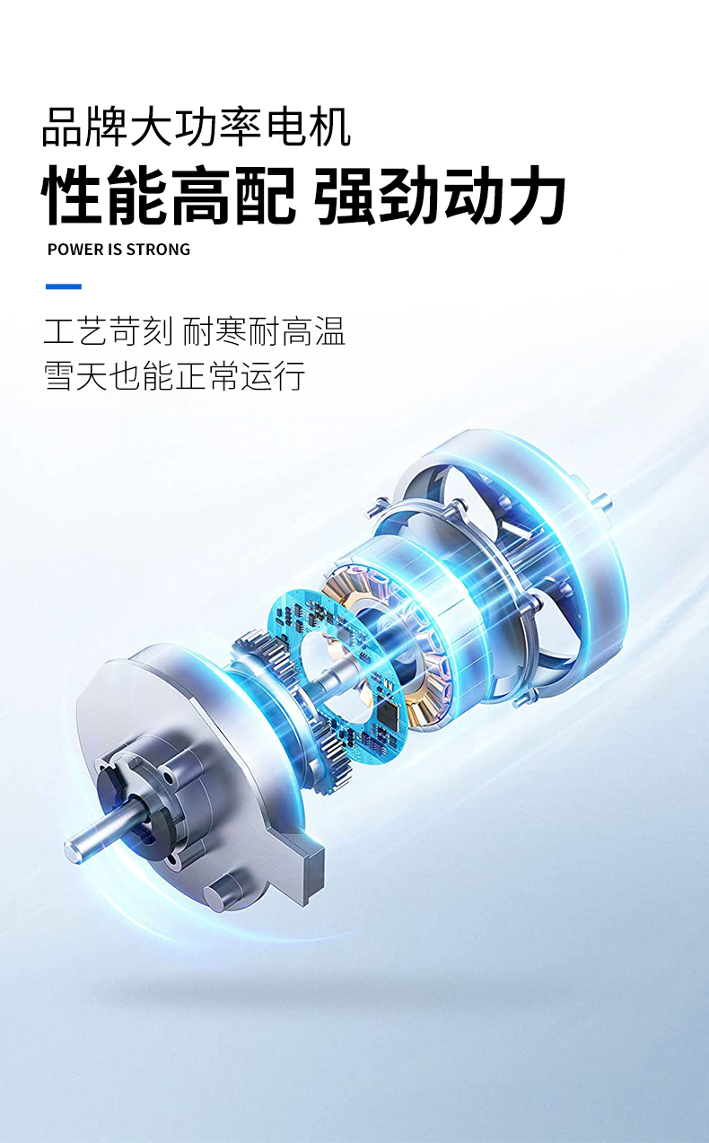 铝合金电动段滑门工厂单位自动收缩大门智能遥控无轨分段平移门(图7)