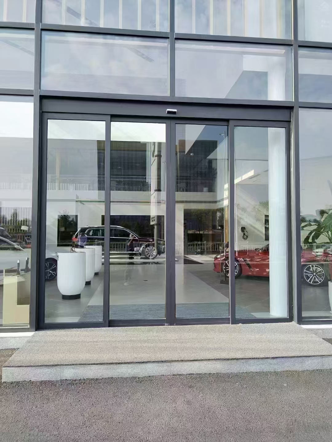 自动门电动感应门自动感应门 电动门电动感应玻璃门门禁安装维修(图22)