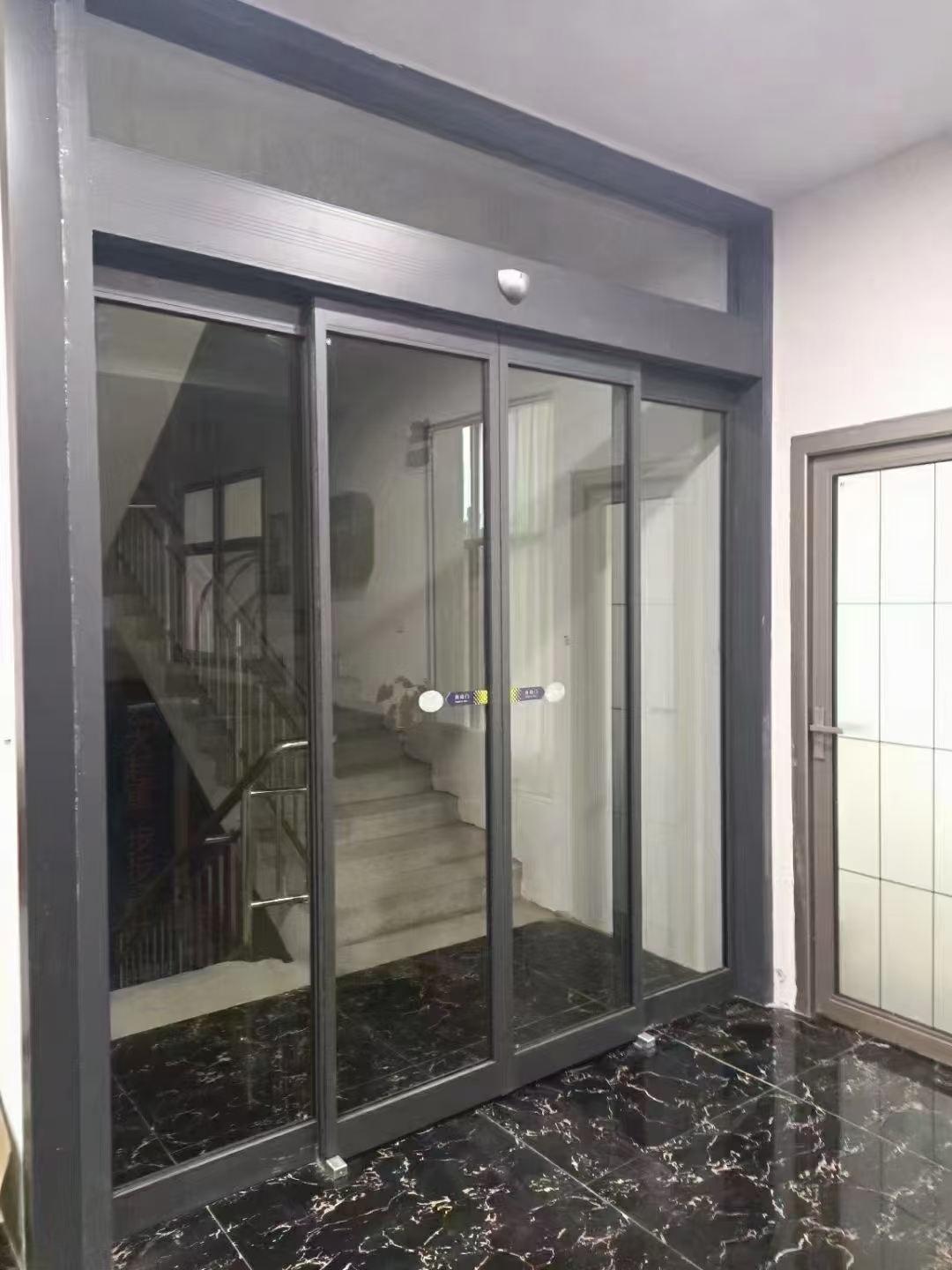 自动门电动感应门自动感应门 电动门电动感应玻璃门门禁安装维修(图20)