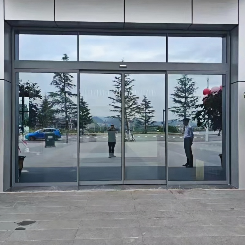 自动门电动感应门自动感应门 电动门电动感应玻璃门门禁安装维修(图21)
