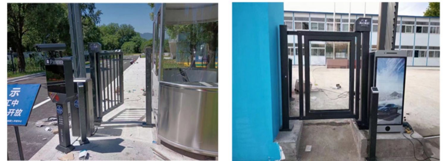 电动广告栅栏小门人行通道闸小区家用人脸识别刷卡指纹门禁系统(图21)