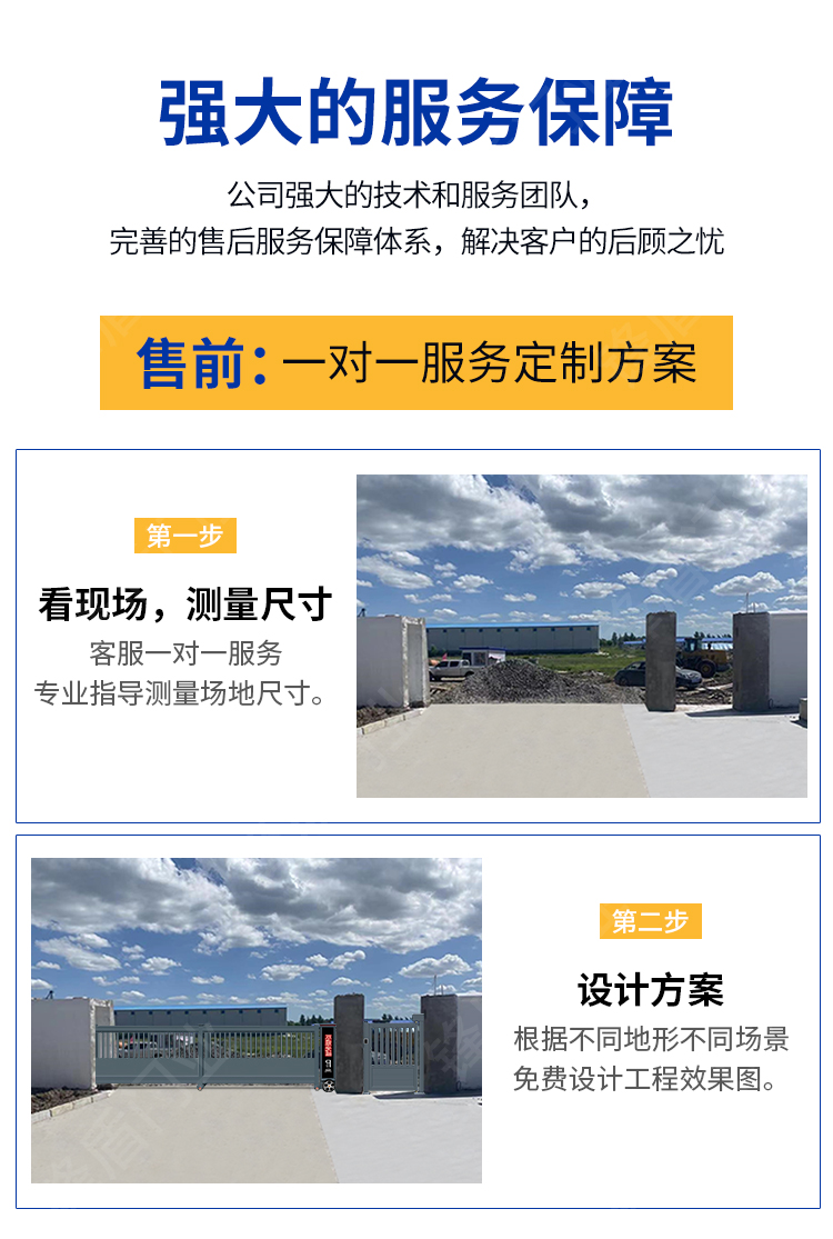 锋盾铝合金电动伸缩大门分段平移门工厂工地自动收缩门段滑门折叠(图15)