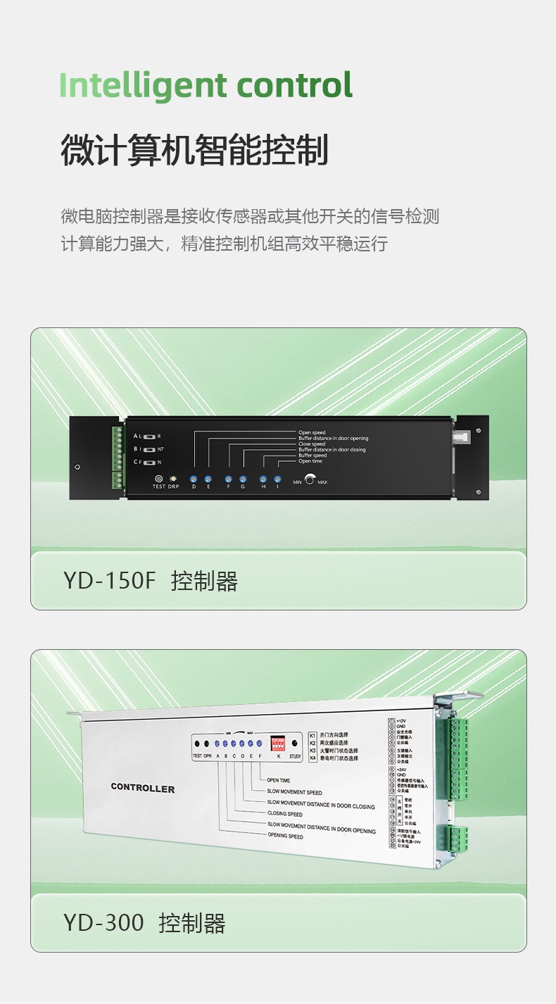 重型感应门自动门电机整套机组玻璃电动平移门轨道自动感应推拉门(图8)