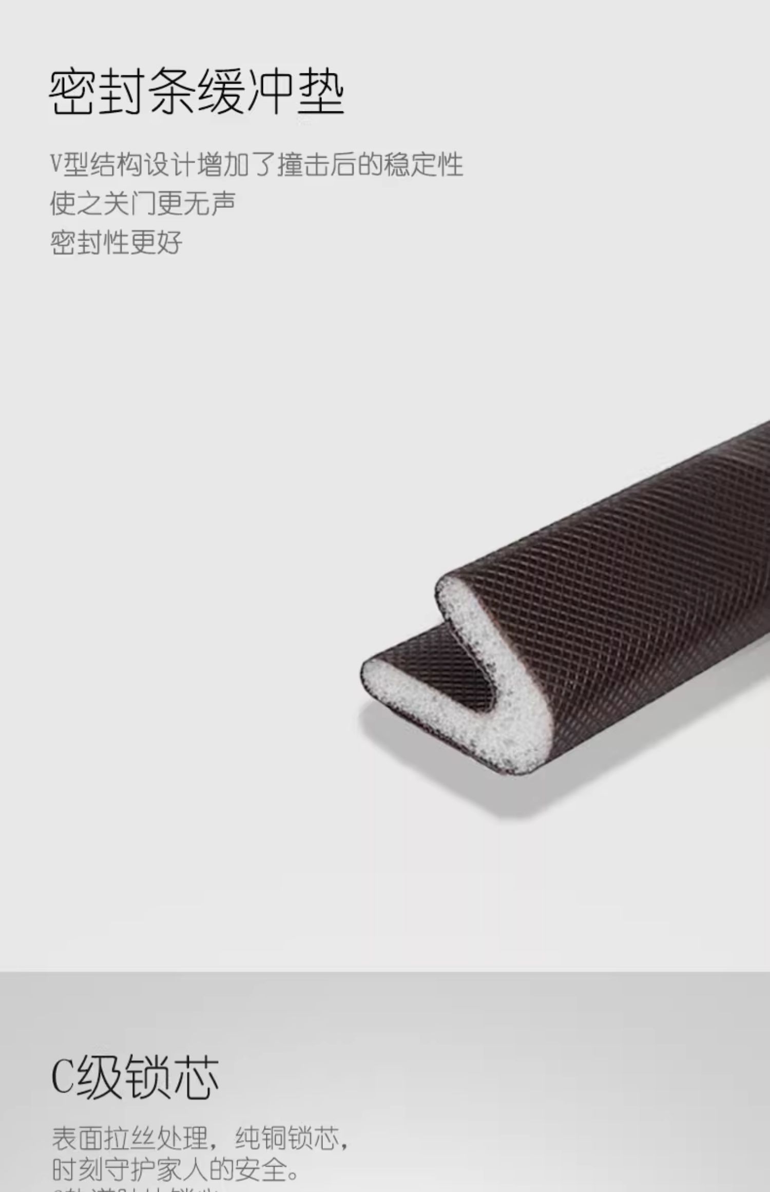 FX富新 艺品 双色甲级防盗门家用定制智能指纹锁新甲级进户门灰色(图23)