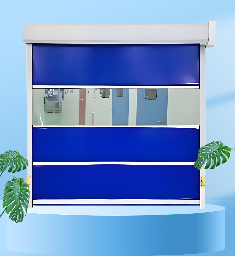 快速卷帘门工厂无尘车间自动升降快速卷闸门电动红外感应门(图10)