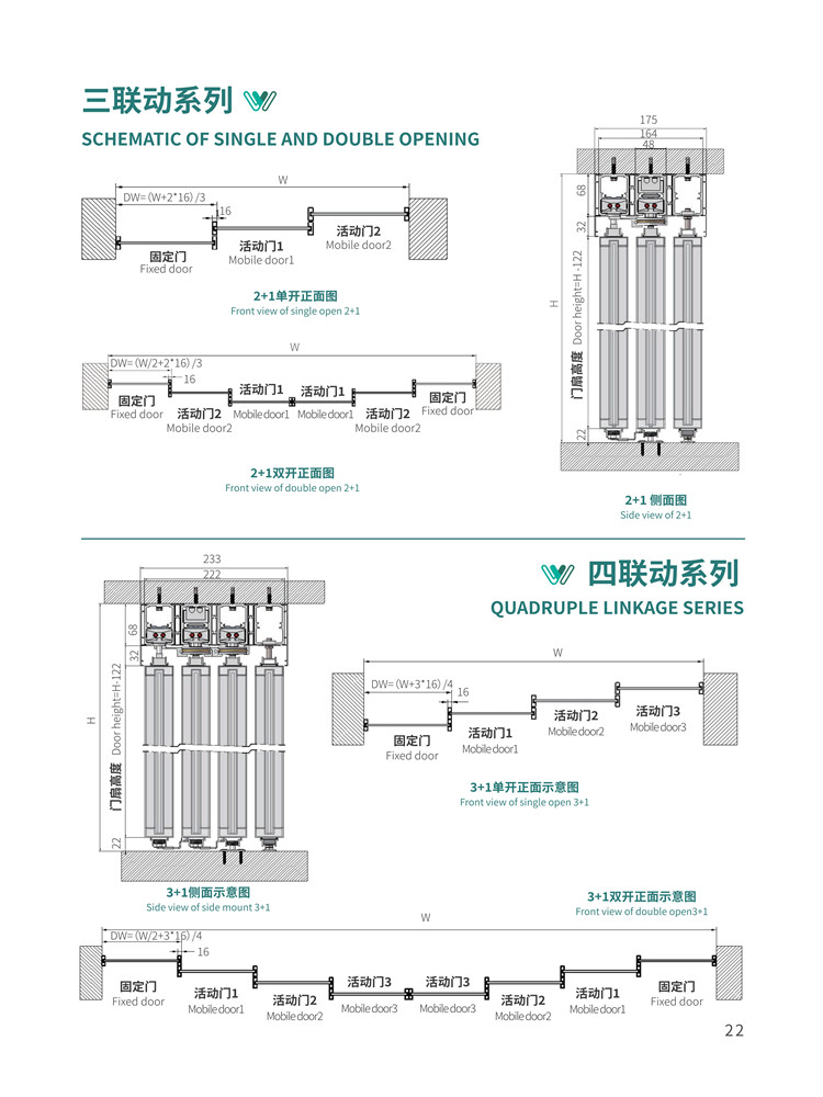 云蜗智能磁悬浮自动门推拉门自动平移门电动极窄玻璃门感应门电机(图22)