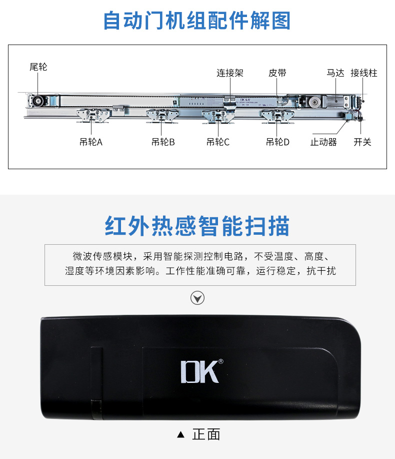 自动门感应门玻璃自动门自动门机组个感应门机组开门机电动开闭门(图3)