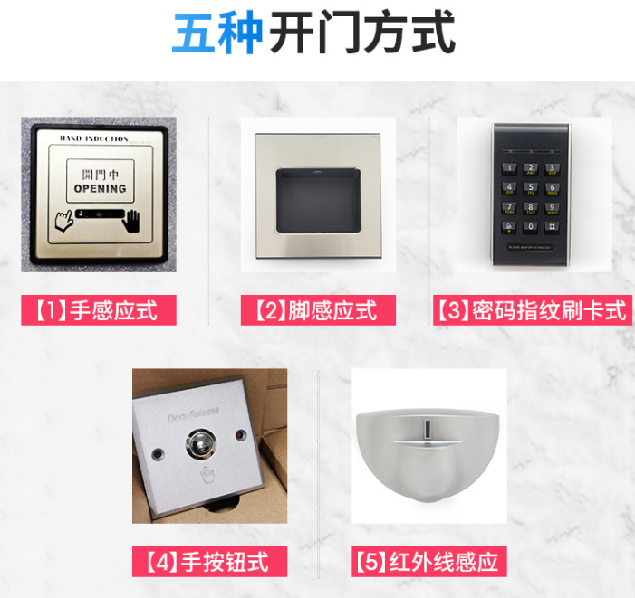 手术室自动门医用气密门医院防辐射电动脚踏双开平移门门禁感应门(图3)