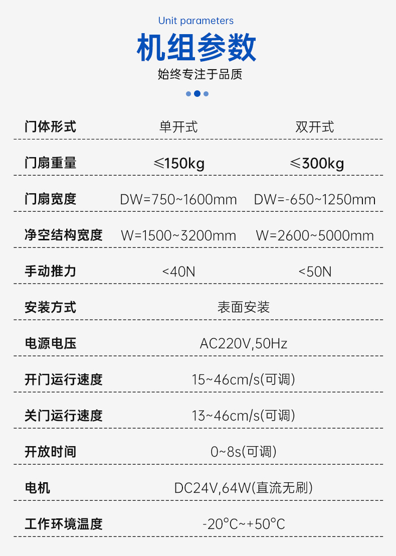 自动门控制器感应门150电机整套机组电动玻璃平移门轨道门禁全套(图4)