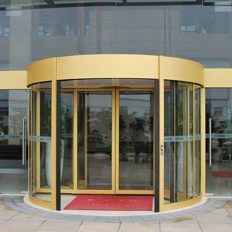 上海厂家电动感应门玻璃自动门旋转门感应自动门地弹门定制玻璃门(图5)