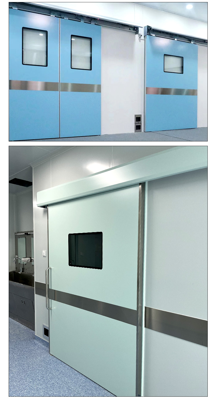 手术室气密门医用防辐射自动净化门车间平移脚踏感应门医院专用门(图8)